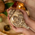 Ganesh carved ritual puja