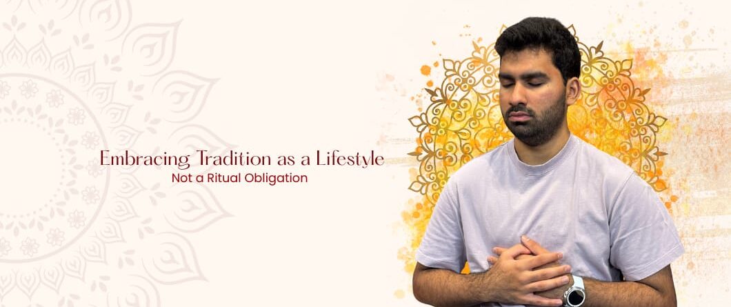 Embracing Shankh tradition as a conscious lifestyle choice, not a ritual obligation - mindful living with spiritual wellness