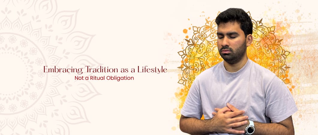 Embracing Shankh tradition as a conscious lifestyle choice, not a ritual obligation - mindful living with spiritual wellness