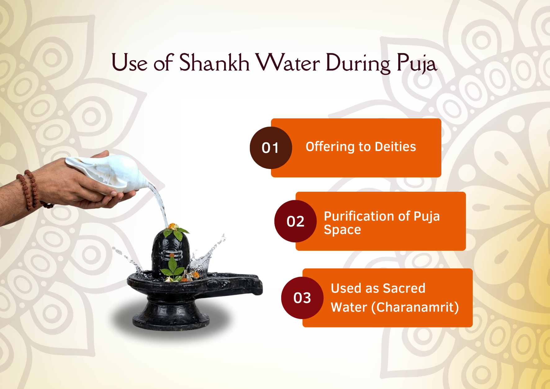 uses of shankh water
