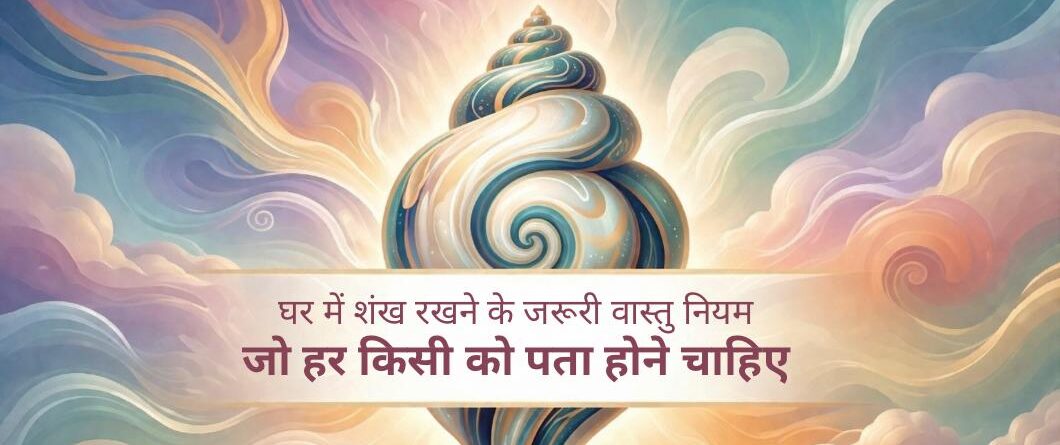 घर में शंख रखने के नियम