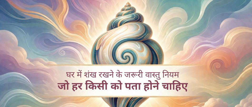 घर में शंख रखने के नियम