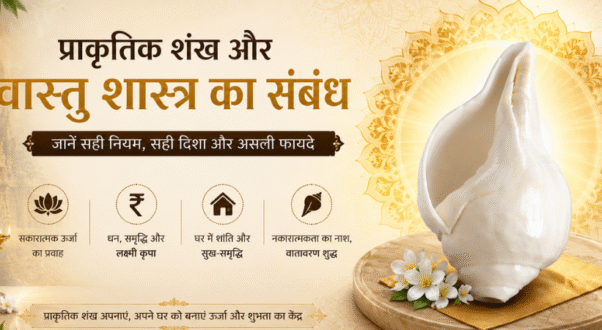 शंख और वास्तु शास्त्र का संबंध