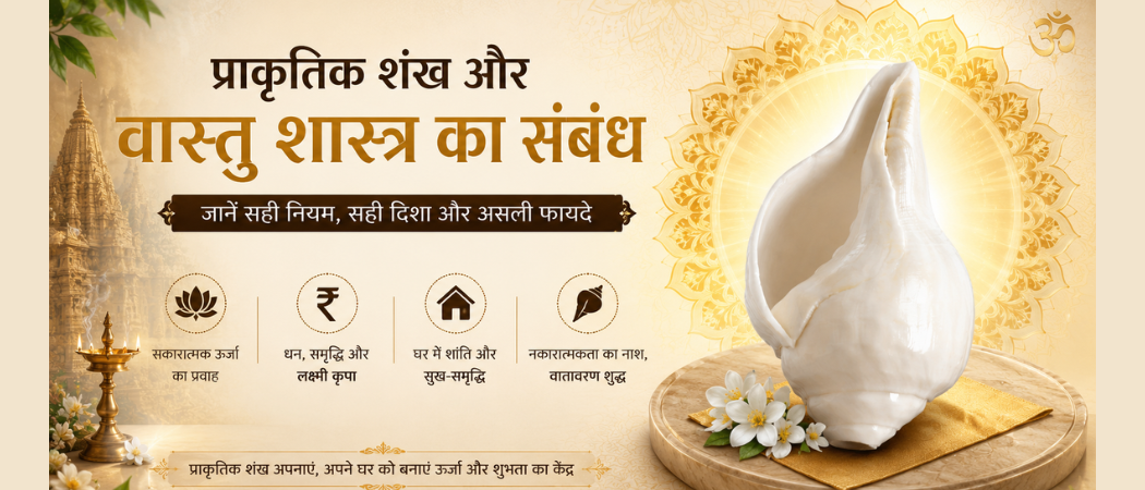 शंख और वास्तु शास्त्र का संबंध